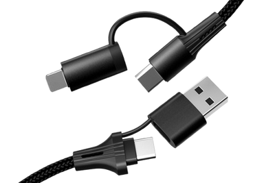 60W Multi-head Multifunctional Charging Cable