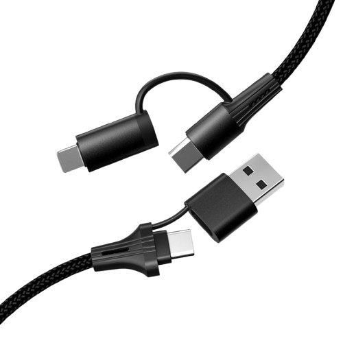 60W Multi-head Multifunctional Charging Cable