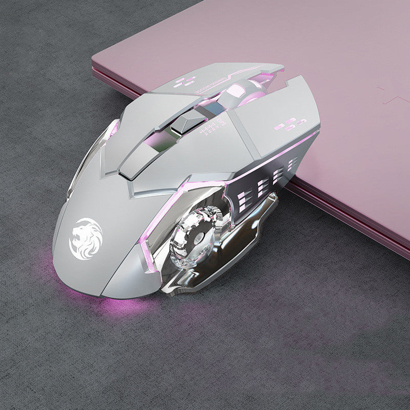 Silent Wireless Rechargeable Bluetooth Mouse