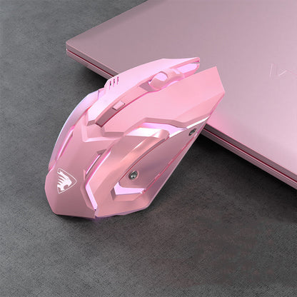 Silent Wireless Rechargeable Bluetooth Mouse