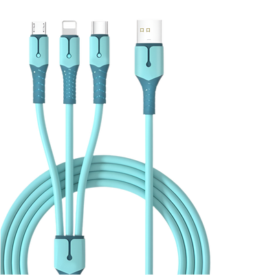 5A Super Three-in-one Data Cable Charging Cable