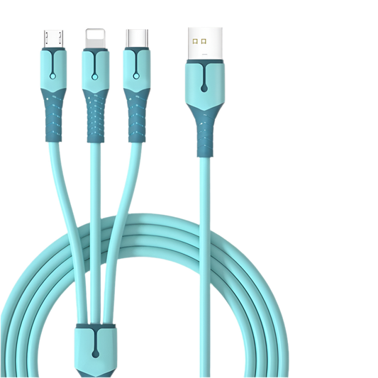 5A Super Three-in-one Data Cable Charging Cable