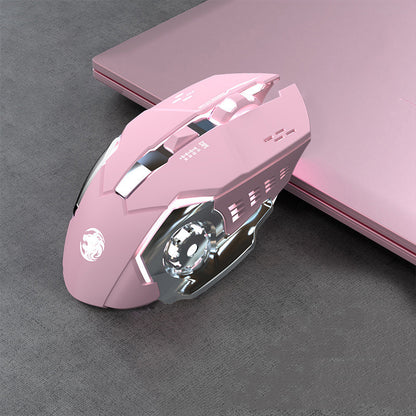 Silent Wireless Rechargeable Bluetooth Mouse