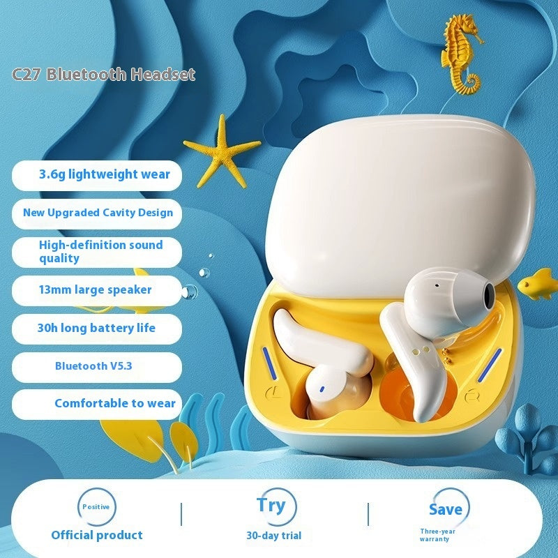 In-ear Noise Reduction C27 True Wireless Bluetooth Headset