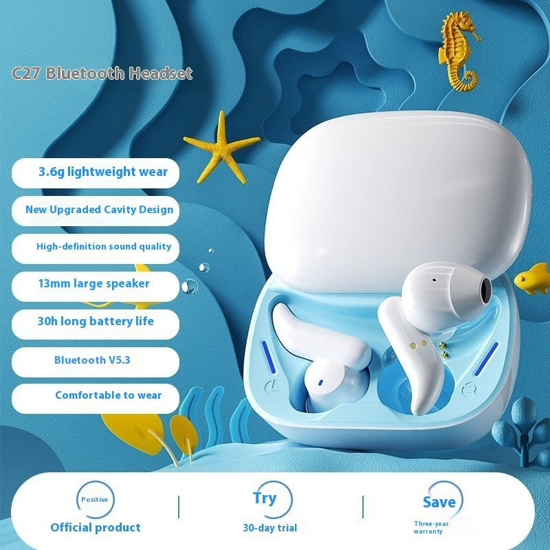 In-ear Noise Reduction C27 True Wireless Bluetooth Headset